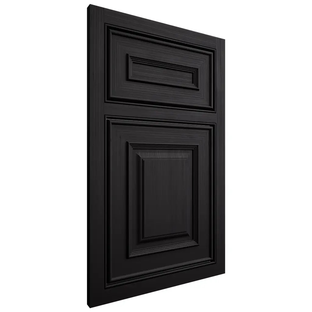 Shiloh Cabinetry Beaded Inset Portland White Oak Rift Cut Espresso Door