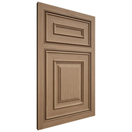 Shiloh Cabinetry Beaded Inset Portland White Oak Rift Cut Natural Door