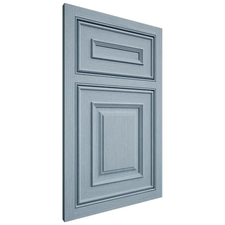 Shiloh Cabinetry Beaded Inset Portland White Oak Rift Cut Sky Door