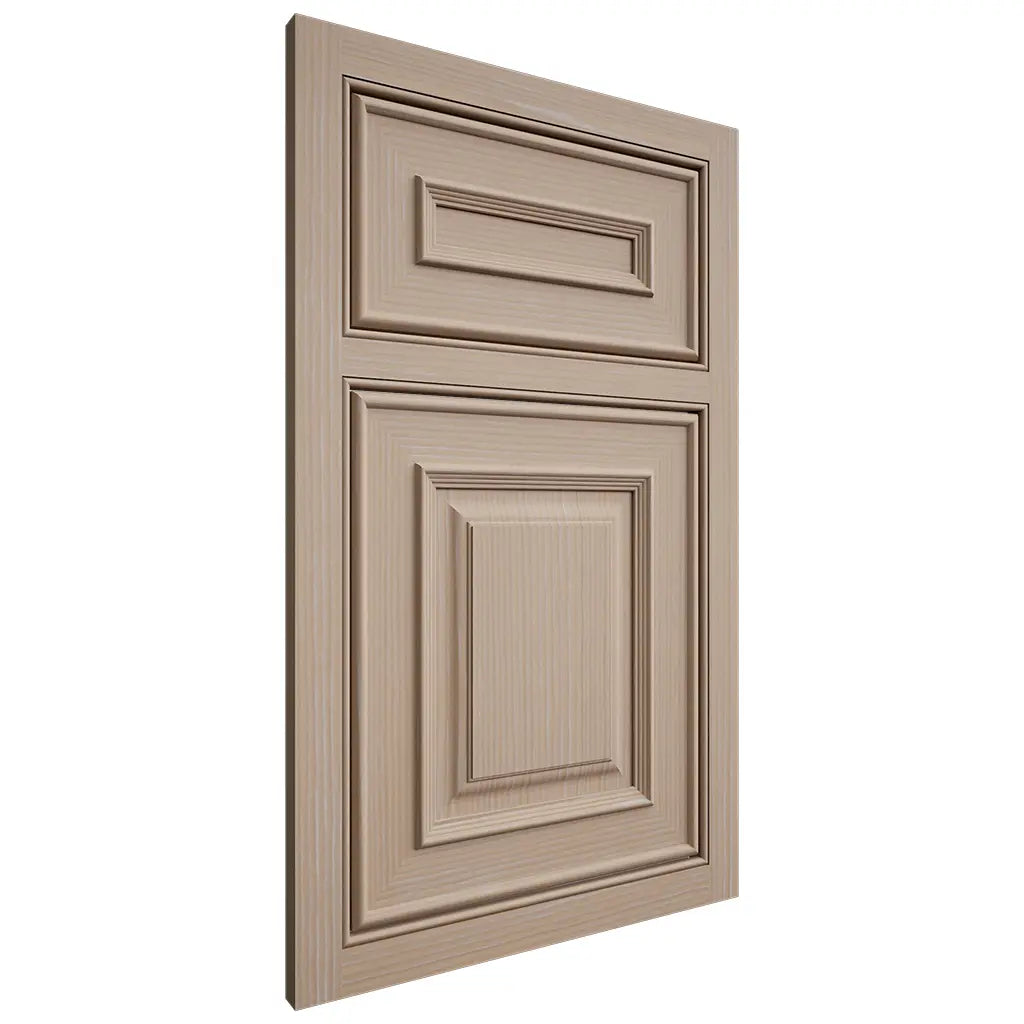 Shiloh Cabinetry Beaded Inset Portland White Oak Rift Cut Straw Door