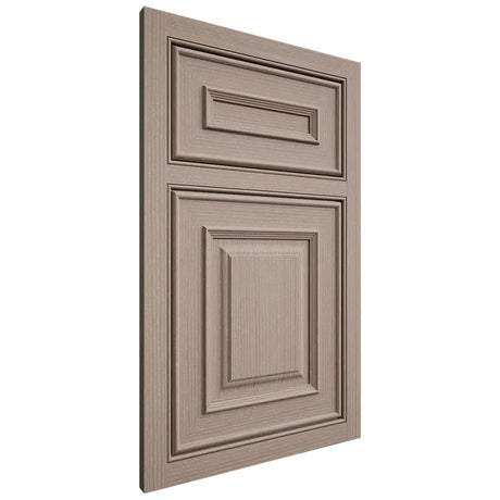 Shiloh Cabinetry Beaded Inset Portland White Oak Rift Cut Whitewash Door