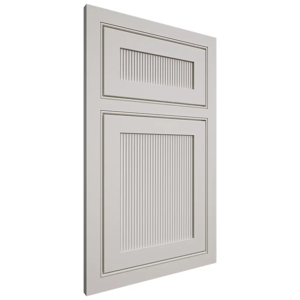Shiloh Cabinetry Beaded Inset Reeded Malibu Paintable Beige Door