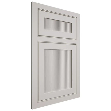 Shiloh Cabinetry Beaded Inset Reeded Malibu Paintable Beige Door