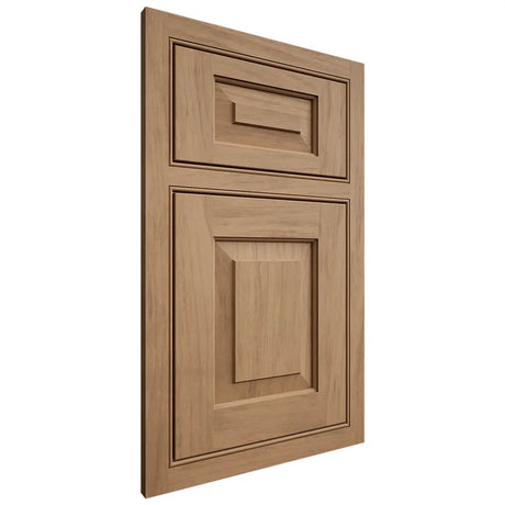 Shiloh Cabinetry Beaded Inset Richmond Alder Plain Cut Dusty Road Door