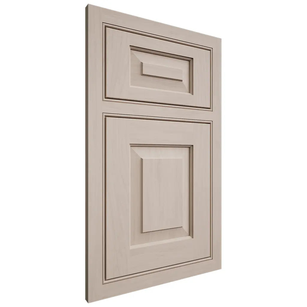 Shiloh Cabinetry Beaded Inset Richmond Alder Plain Cut White Sands Door