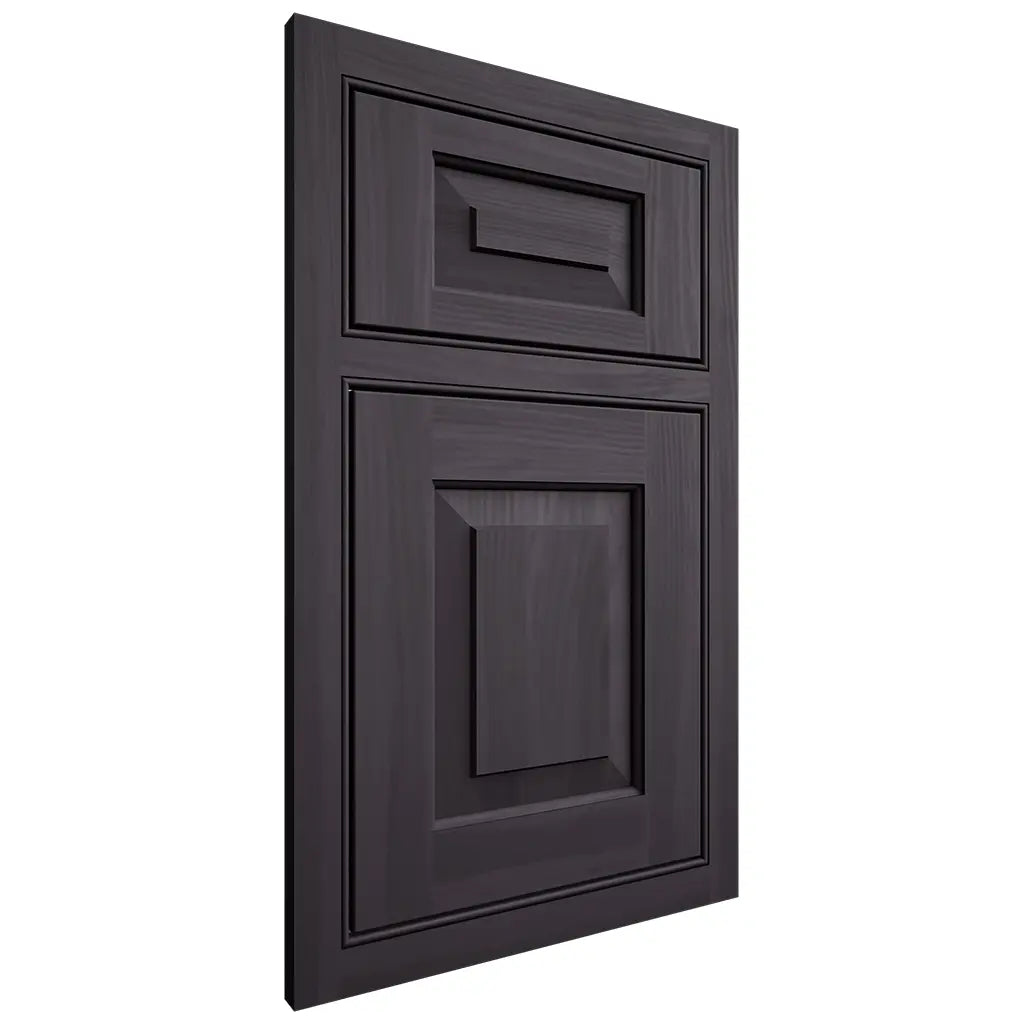 Shiloh Cabinetry Beaded Inset Richmond Hickory Plain Cut Harbor Door