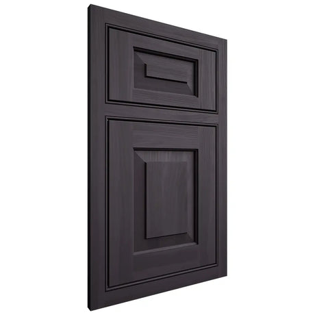 Shiloh Cabinetry Beaded Inset Richmond Hickory Plain Cut Harbor Door