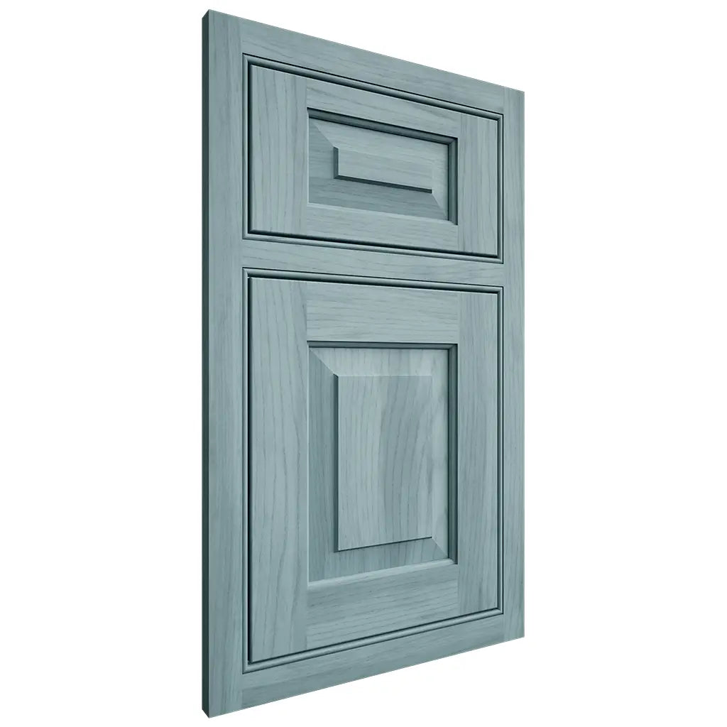 Shiloh Cabinetry Beaded Inset Richmond Hickory Plain Cut Sky Door