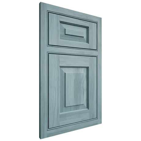 Shiloh Cabinetry Beaded Inset Richmond Hickory Plain Cut Sky Door