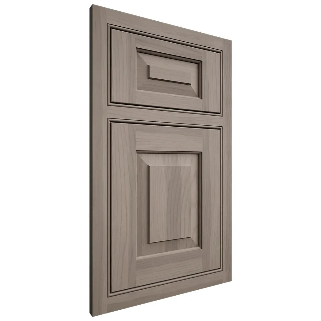 Shiloh Cabinetry Beaded Inset Richmond Hickory Plain Cut Sterling Door