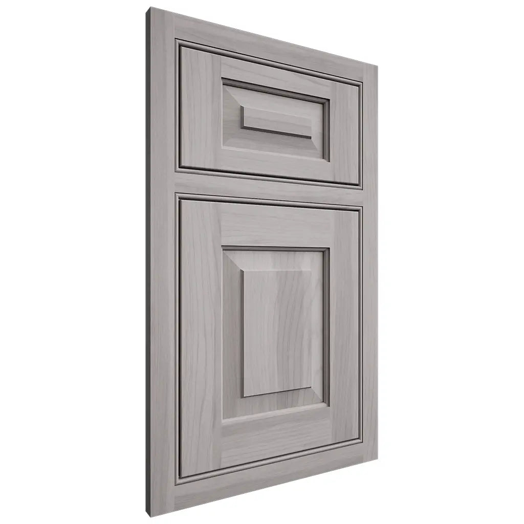 Shiloh Cabinetry Beaded Inset Richmond Hickory Plain Cut Stratus Door