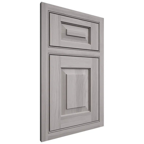 Shiloh Cabinetry Beaded Inset Richmond Hickory Plain Cut Stratus Door