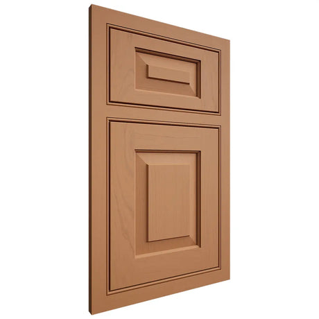 Shiloh Cabinetry Beaded Inset Richmond Maple Plain Cut Cashmere Door