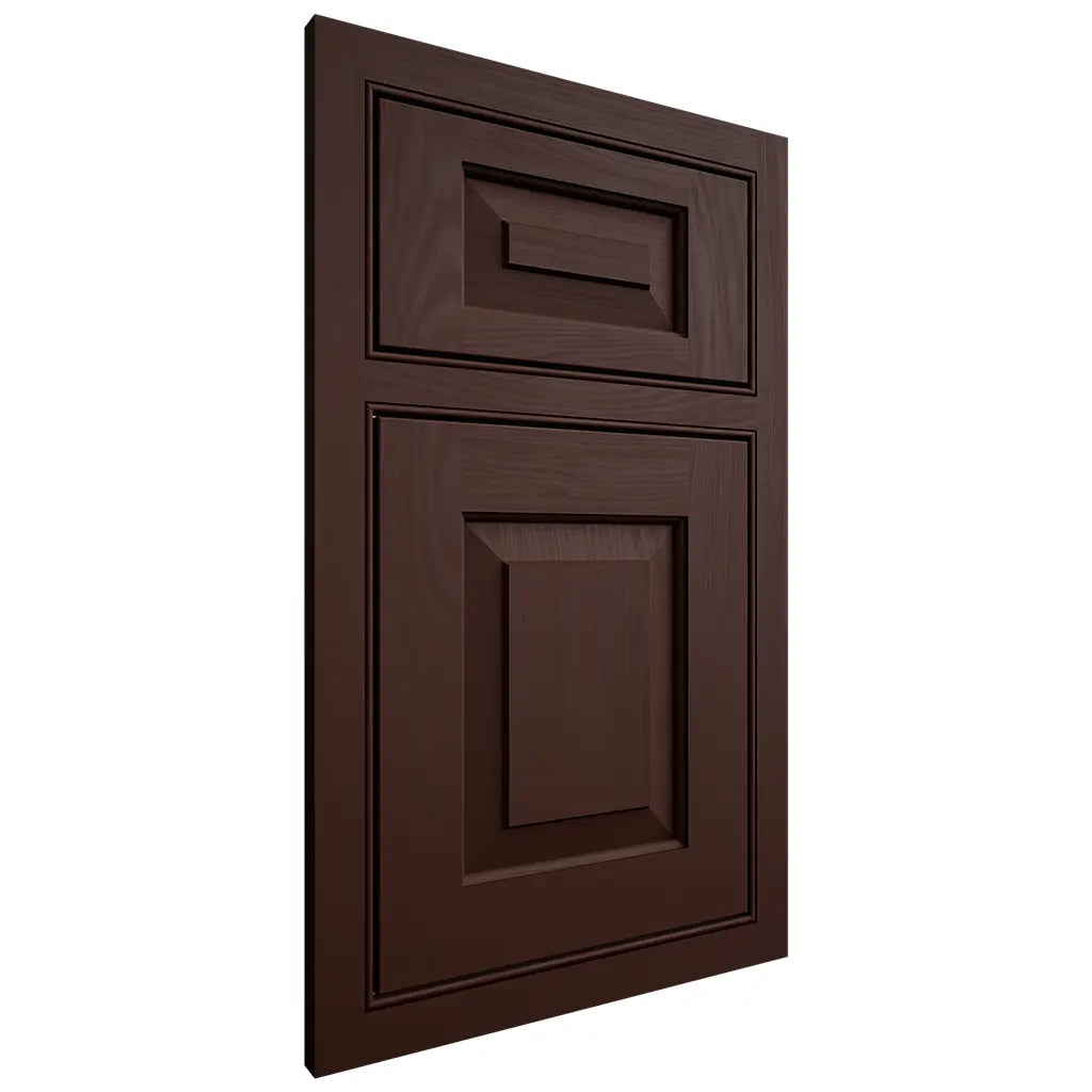 Shiloh Cabinetry Beaded Inset Richmond Maple Plain Cut Cocoa Door