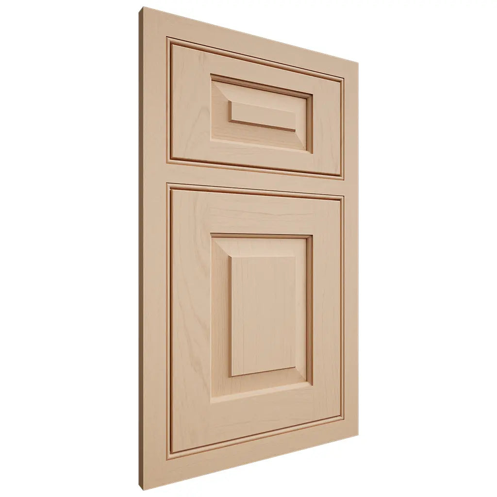 Shiloh Cabinetry Beaded Inset Richmond Maple Plain Cut Natural Door