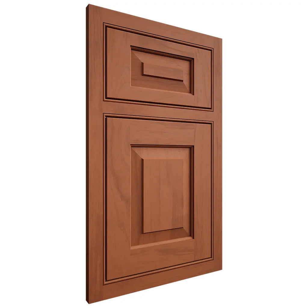 Shiloh Cabinetry Beaded Inset Richmond Maple Plain Cut Spice Door