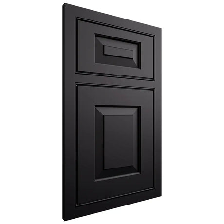 Shiloh Cabinetry Beaded Inset Richmond Paintable Black Door