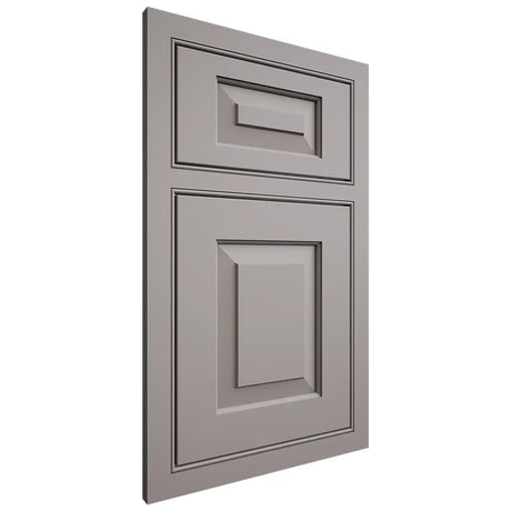 Shiloh Cabinetry Beaded Inset Richmond Paintable Dovetail Gray Door