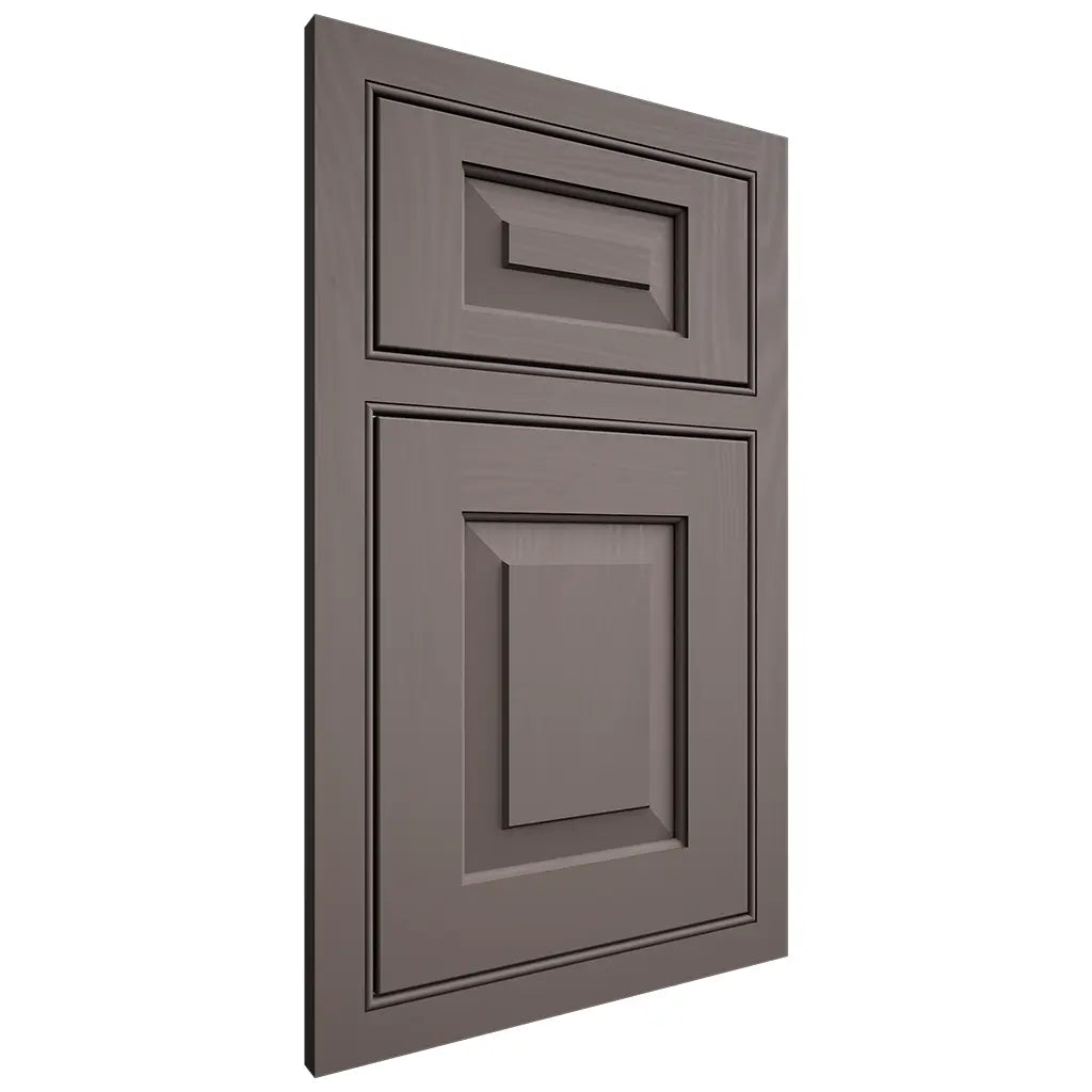 Shiloh Cabinetry Beaded Inset Richmond Poplar Plain Cut Heatherstone Door
