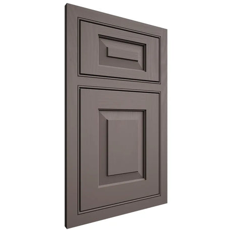Shiloh Cabinetry Beaded Inset Richmond Poplar Plain Cut Heatherstone Door