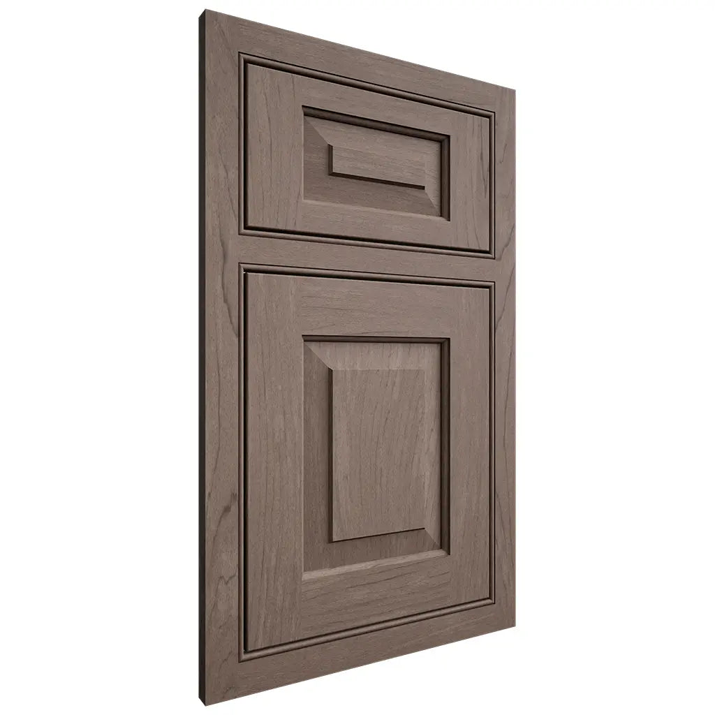Shiloh Cabinetry Beaded Inset Richmond Poplar Plain Cut River Rock Door