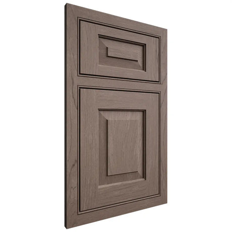 Shiloh Cabinetry Beaded Inset Richmond Poplar Plain Cut River Rock Door
