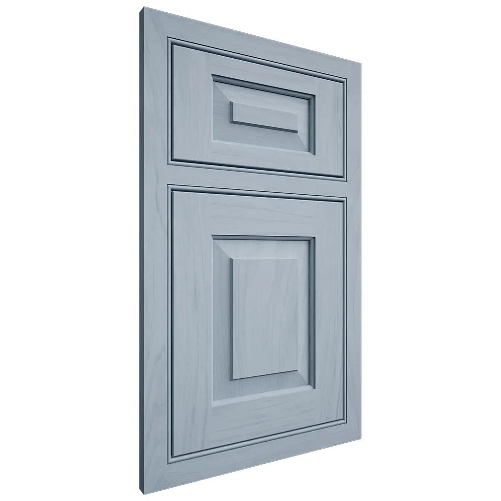Shiloh Cabinetry Beaded Inset Richmond Poplar Plain Cut Sky Door