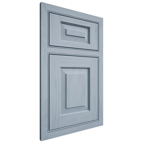 Shiloh Cabinetry Beaded Inset Richmond Poplar Plain Cut Sky Door