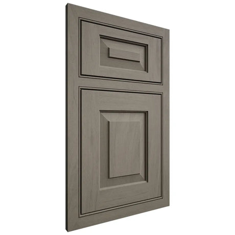 Shiloh Cabinetry Beaded Inset Richmond Poplar Plain Cut Thyme Door