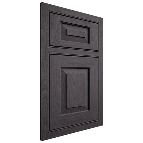 Shiloh Cabinetry Beaded Inset Richmond Red Oak Plain Cut Harbor Door