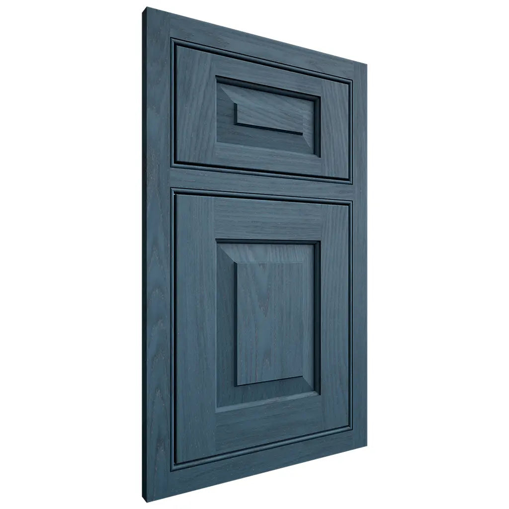 Shiloh Cabinetry Beaded Inset Richmond Red Oak Plain Cut Hudson Door