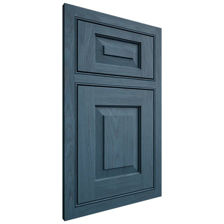 Shiloh Cabinetry Beaded Inset Richmond Red Oak Plain Cut Hudson Door