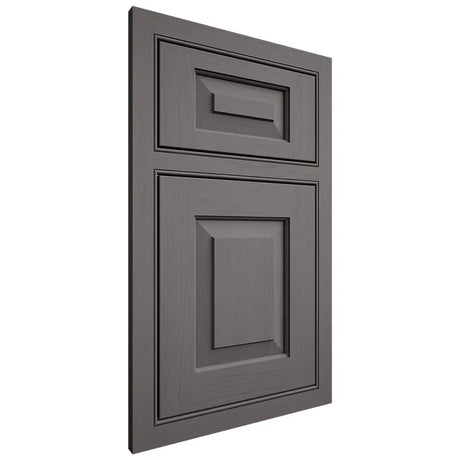 Shiloh Cabinetry Beaded Inset Richmond Walnut Plain Cut Cadet Door