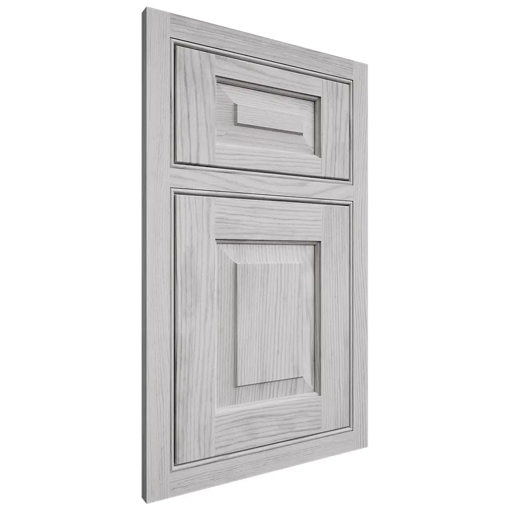 Shiloh Cabinetry Beaded Inset Richmond Walnut Plain Cut Stratus Door