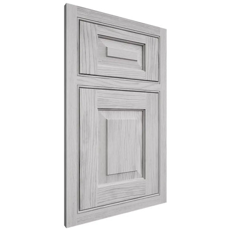 Shiloh Cabinetry Beaded Inset Richmond Walnut Plain Cut Stratus Door