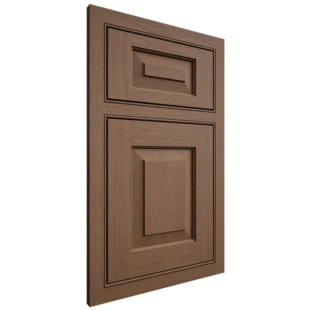 Shiloh Cabinetry Beaded Inset Richmond White Oak Plain Cut Autumn Door