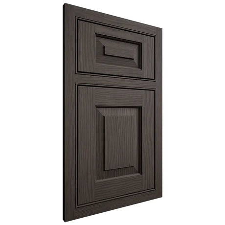 Shiloh Cabinetry Beaded Inset Richmond White Oak Plain Cut Creekside Door