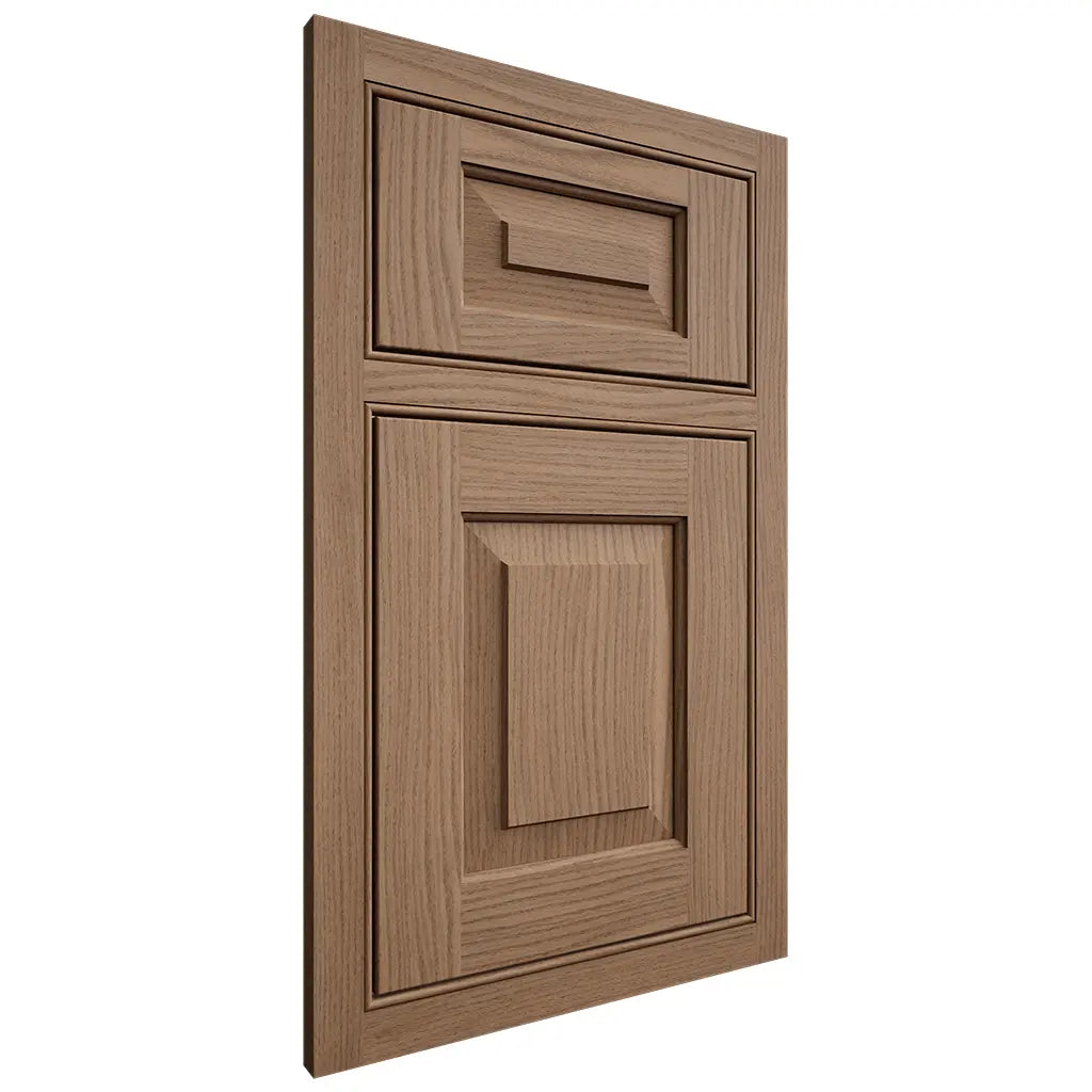 Shiloh Cabinetry Beaded Inset Richmond White Oak Plain Cut Medium Door