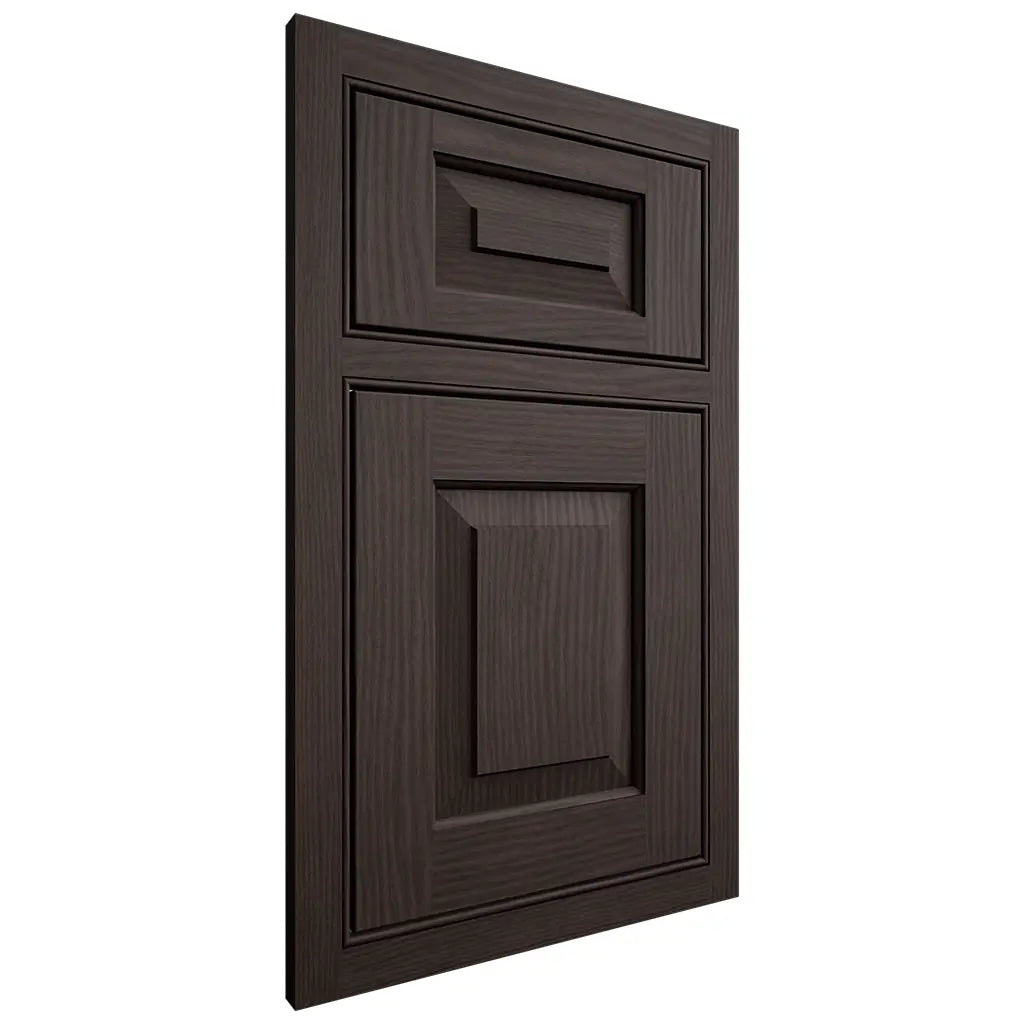 Shiloh Cabinetry Beaded Inset Richmond White Oak Plain Cut Morel Door
