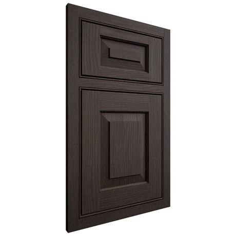 Shiloh Cabinetry Beaded Inset Richmond White Oak Plain Cut Morel Door