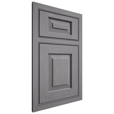 Shiloh Cabinetry Beaded Inset Richmond White Oak Plain Cut Sterling Door