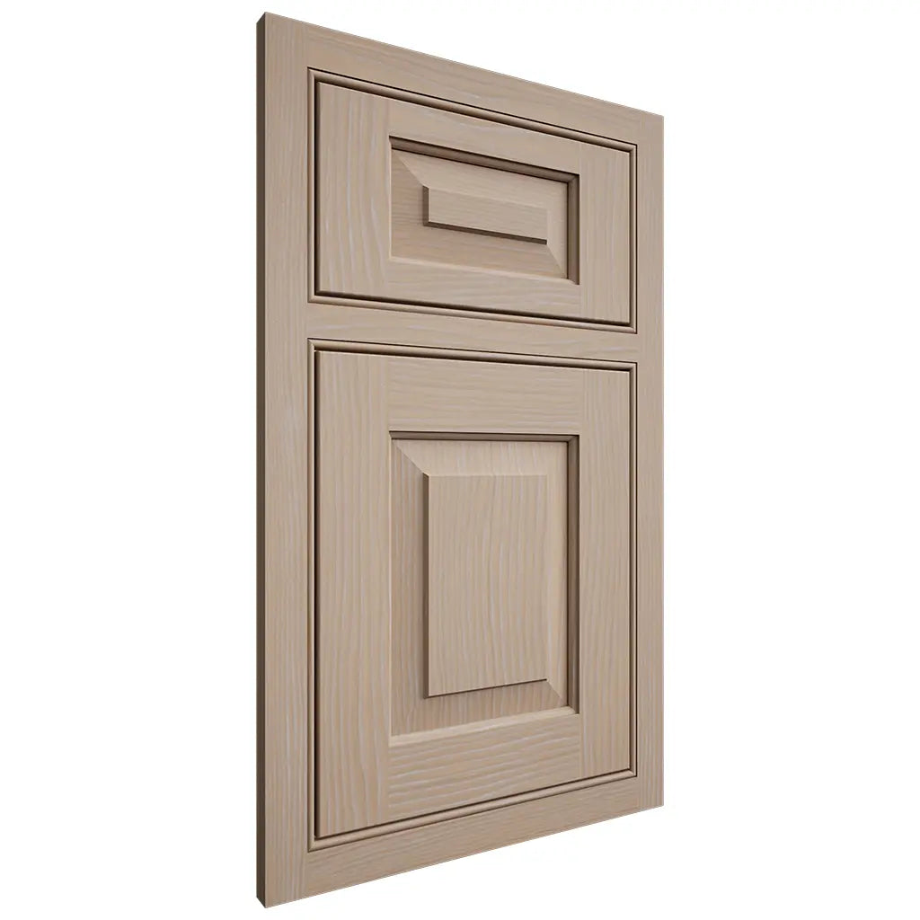 Shiloh Cabinetry Beaded Inset Richmond White Oak Plain Cut Straw Door
