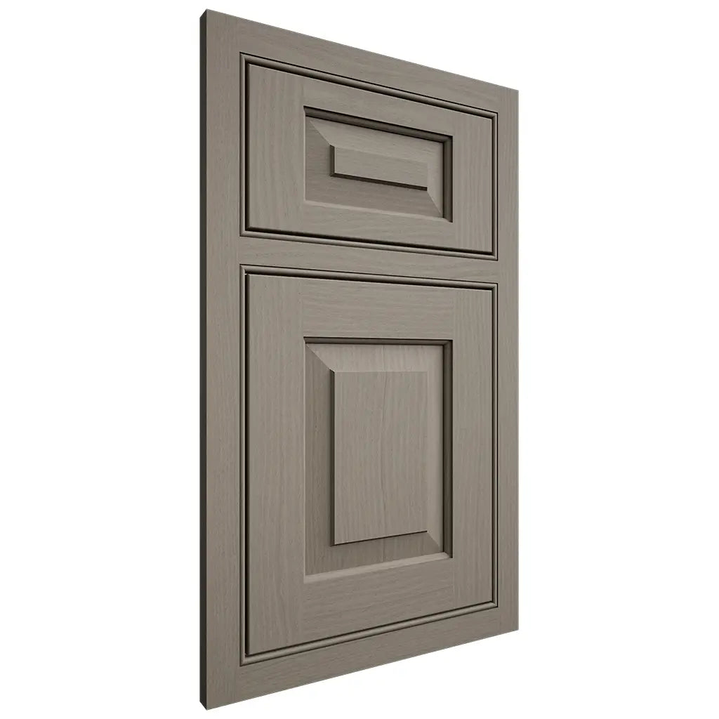 Shiloh Cabinetry Beaded Inset Richmond White Oak Plain Cut Thyme Door