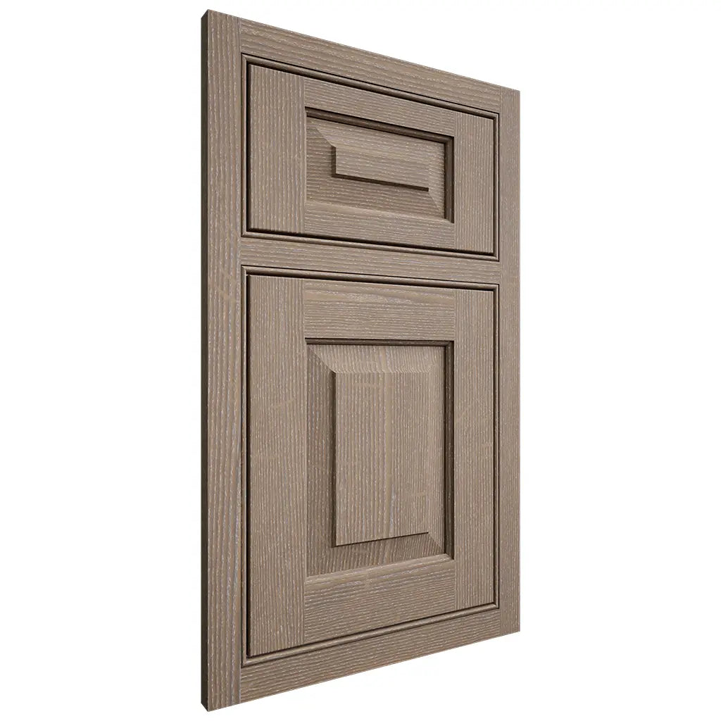 Shiloh Cabinetry Beaded Inset Richmond White Oak Quarter Sawn Almond Door
