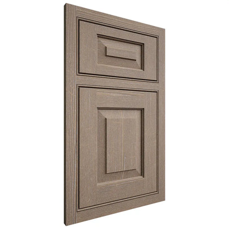 Shiloh Cabinetry Beaded Inset Richmond White Oak Quarter Sawn Almond Door