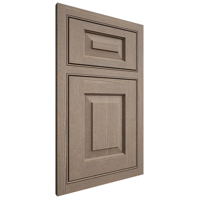 Shiloh Cabinetry Beaded Inset Richmond White Oak Quarter Sawn Almond Door