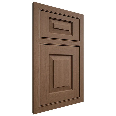 Shiloh Cabinetry Beaded Inset Richmond White Oak Quarter Sawn Autumn Door