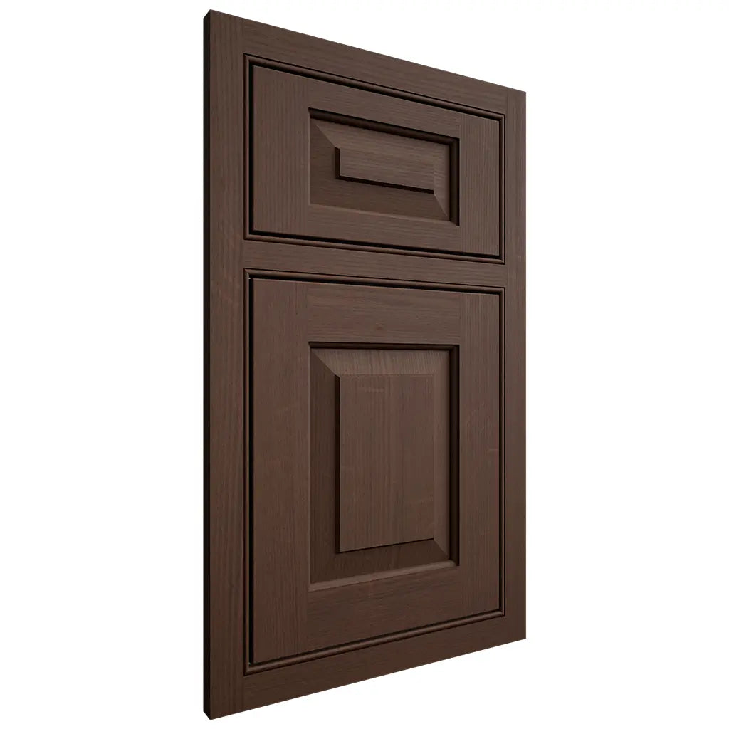 Shiloh Cabinetry Beaded Inset Richmond White Oak Quarter Sawn Braun Door