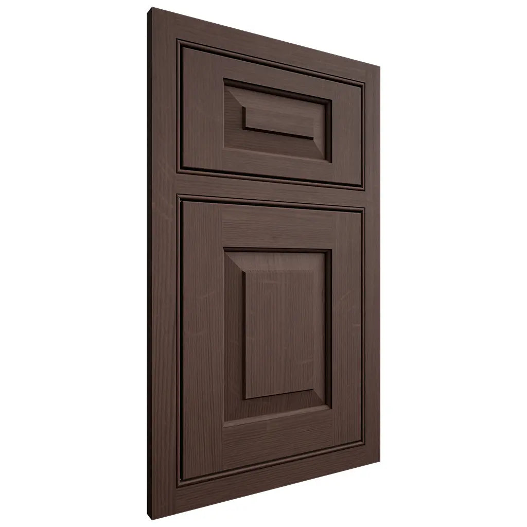 Shiloh Cabinetry Beaded Inset Richmond White Oak Quarter Sawn Dusk Door