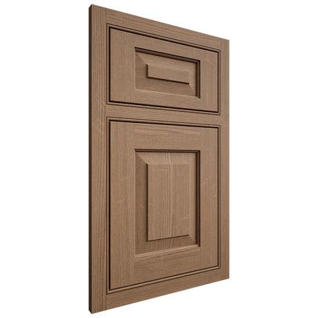 Shiloh Cabinetry Beaded Inset Richmond White Oak Quarter Sawn Medium Door